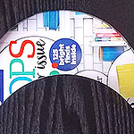 ACCESSORIES: A unique round magazine rack