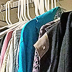 ORGANIZING: I can see the shelves in this closet