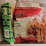 ORGANIZING: Tidying up a messy freezer