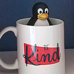 STYLING: Artsy display of books